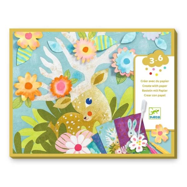 Coffret créatif pour enfant Créer avec du papier buvard