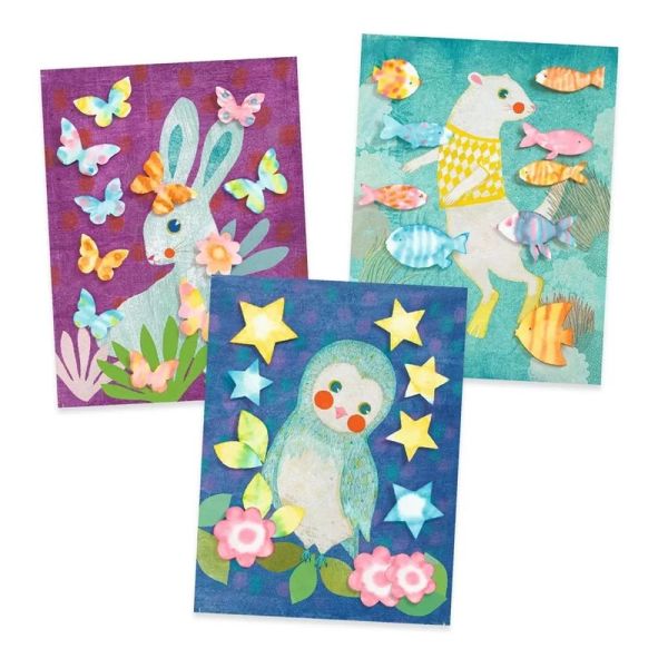 Coffret créatif pour enfant Créer avec du papier buvard