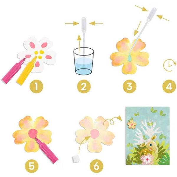 Coffret créatif pour enfant Créer avec du papier buvard