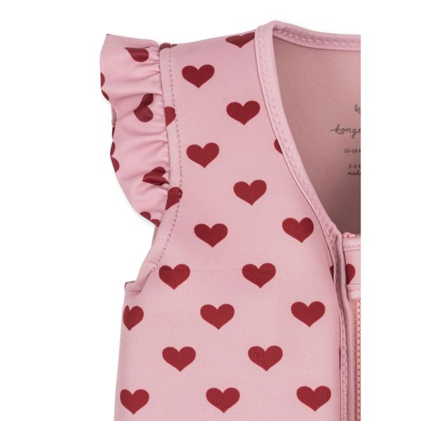 Gilet de natation Amour pink - 1/2 ans