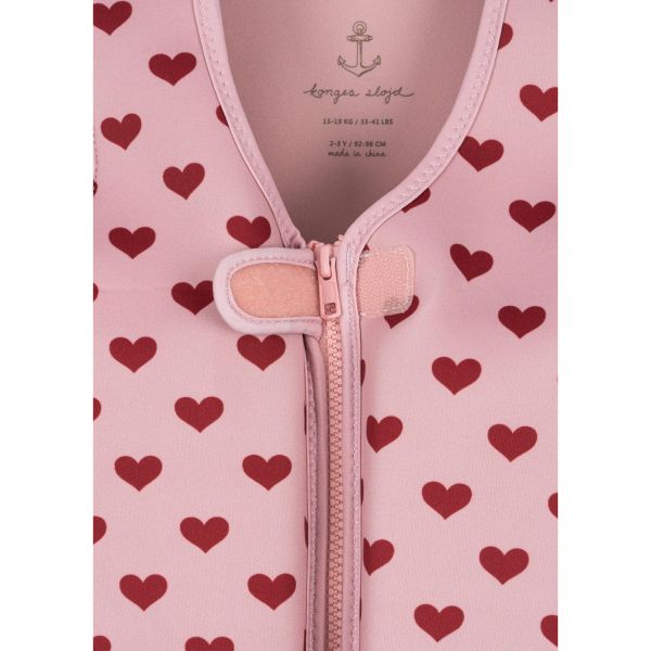 Gilet de natation Amour pink - 2/3 ans