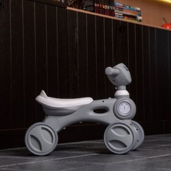 Porteur vélo bébé Gris