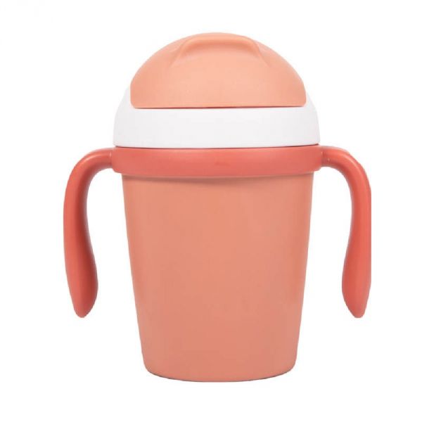 Tasse d'apprentissage en plastique biodégradable terracotta