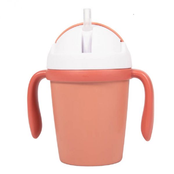 Tasse d'apprentissage en plastique biodégradable terracotta