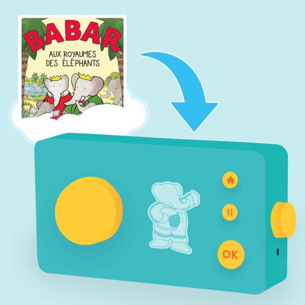 Livre audio Babar aux Royaumes des éléphants