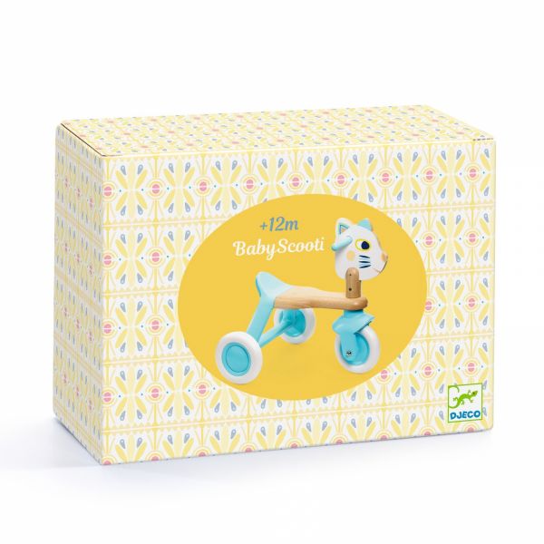 Porteur BabyScooti collection Baby blanc