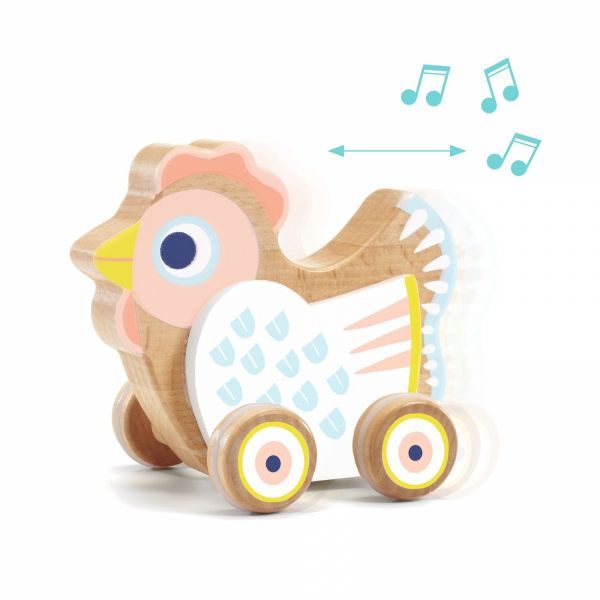 Jouet musical BabySing collection Baby blanc