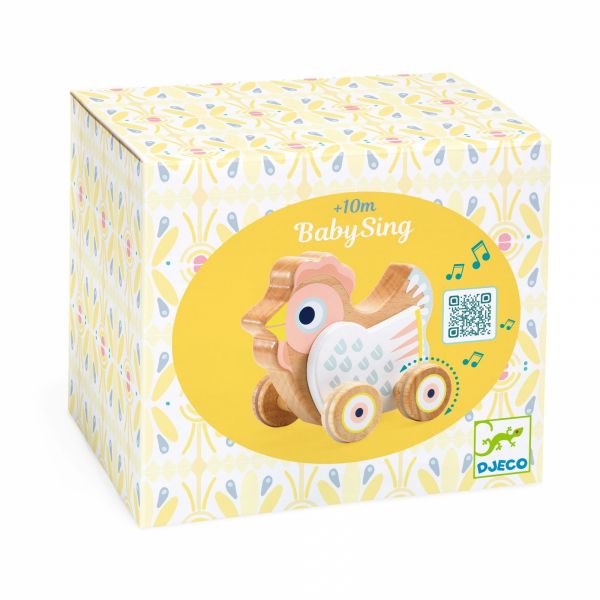 Jouet musical BabySing collection Baby blanc