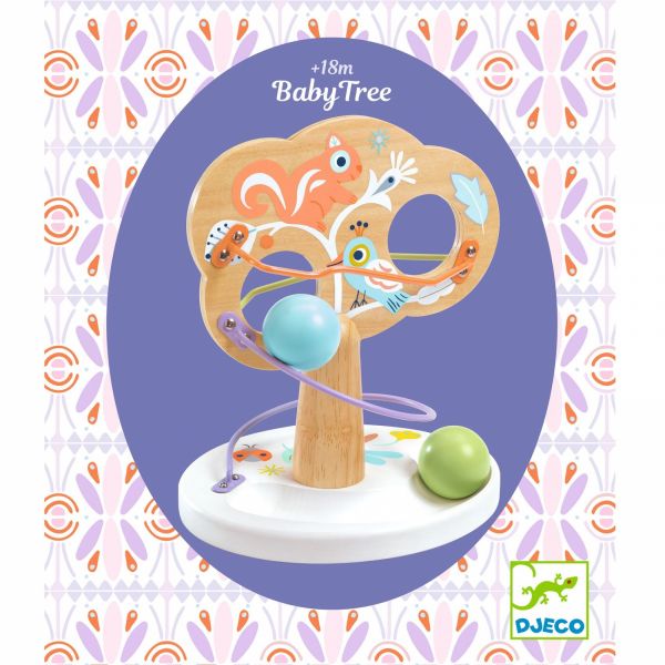 Toboggan à balles BabyTree collection Baby blanc
