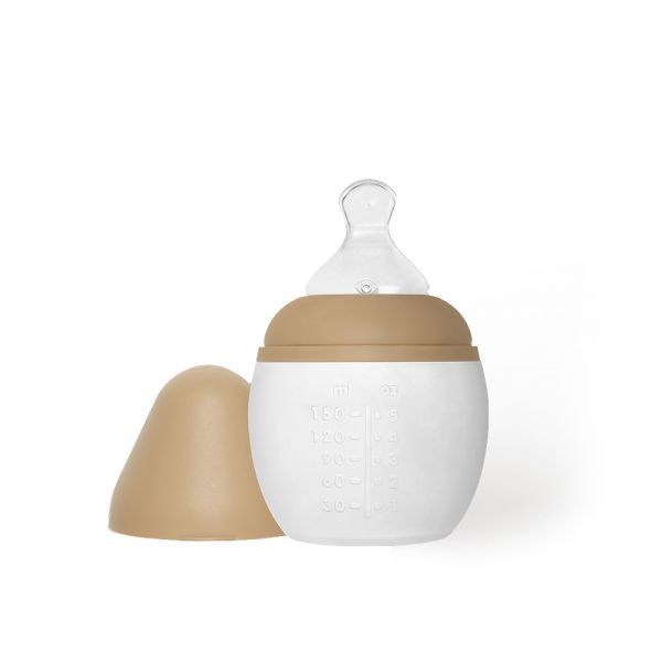 Biberon en silicone médicale et anti colique 150 ml Oats