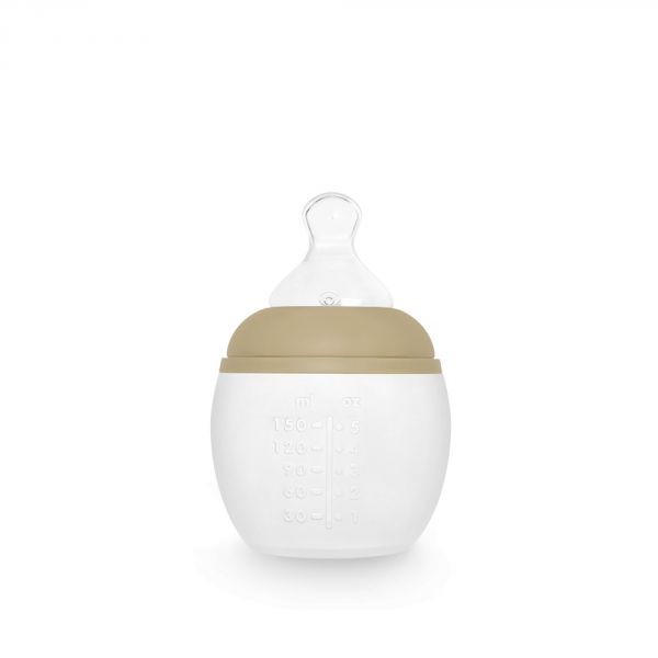 Biberon en silicone médicale et anti colique 150 ml Oats