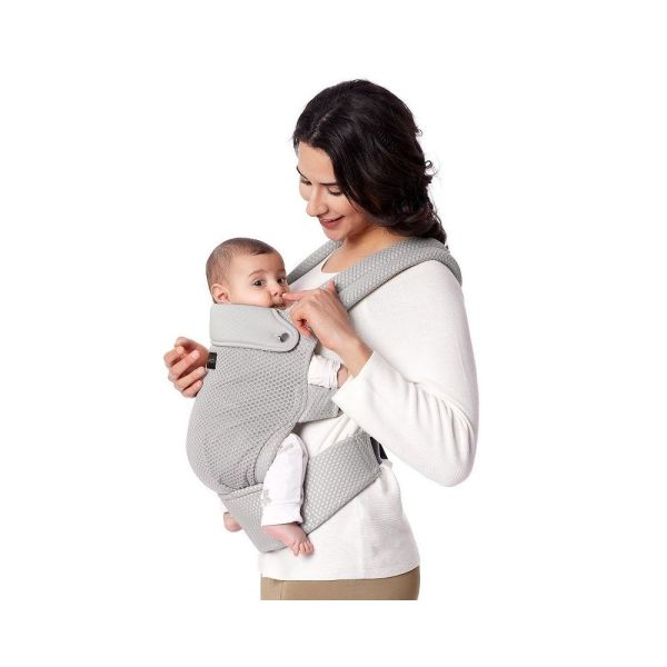 Porte bébé physiologique Air Mesh Grey