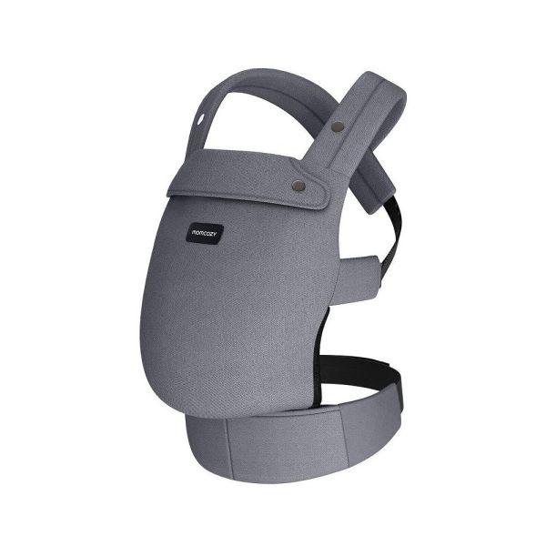 Porte bébé physiologique coton Grey