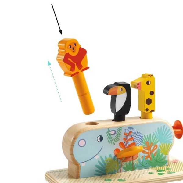 Jouet d'éveil en bois Multi Pop