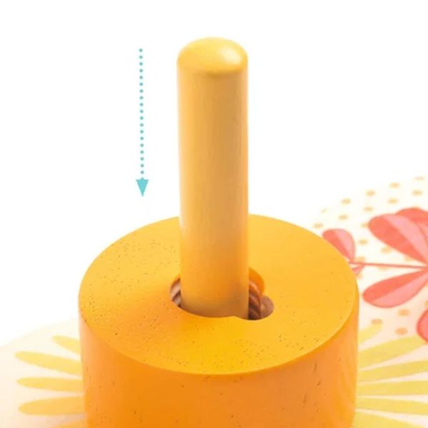 Jeu d'éveil en bois à empiler et à visser Multi Stack