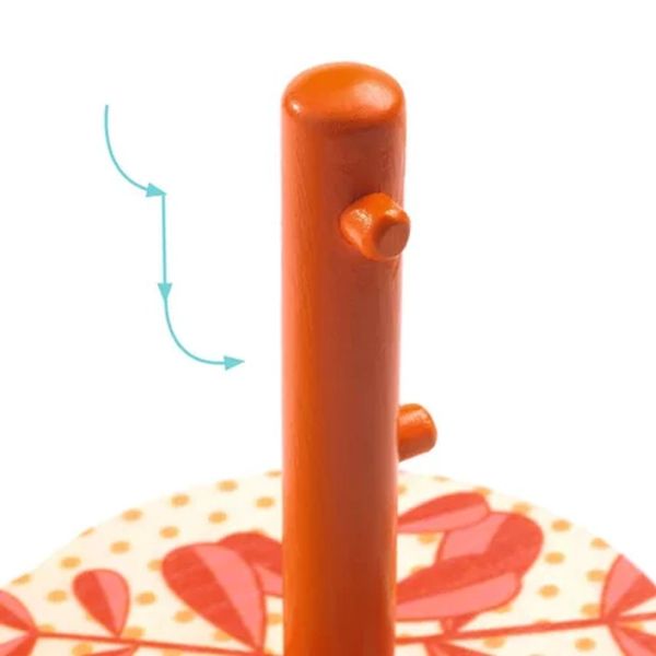 Jeu d'éveil en bois à empiler et à visser Multi Stack