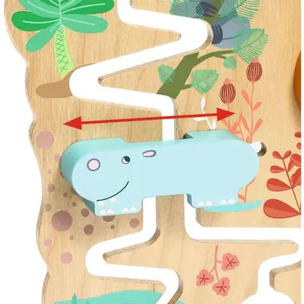 Jouet d'éveil parcours de palets Cascadou