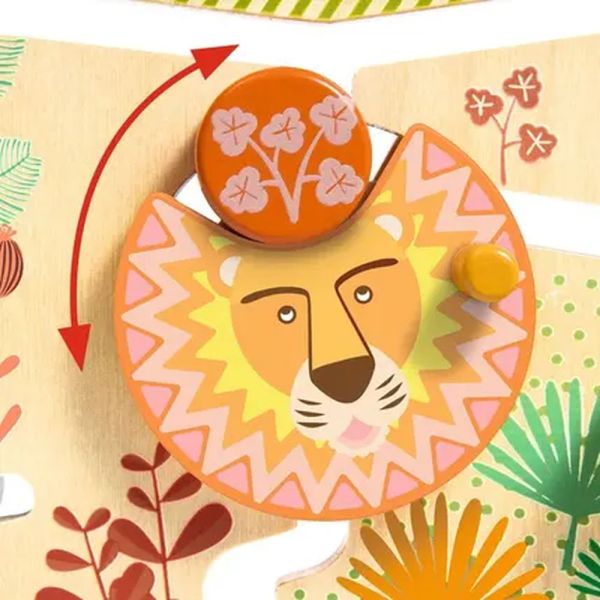 Jouet d'éveil parcours de palets Cascadou