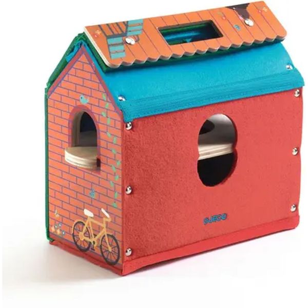Jouet en bois maison Softi-House