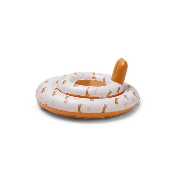 Bouée enfant 0-1 an - Léopard marron