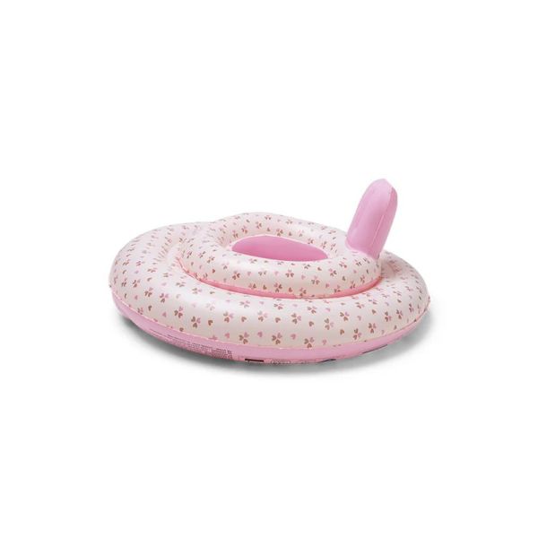 Bouée enfant 0-1 an - Pink Coeur cozy