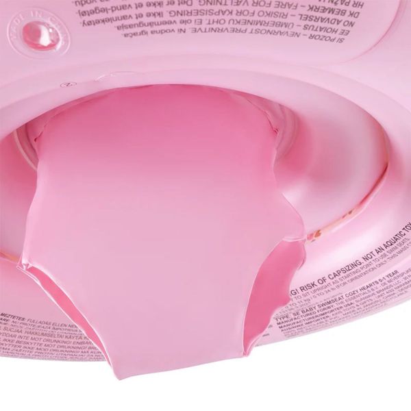 Bouée enfant 0-1 an - Pink Coeur cozy