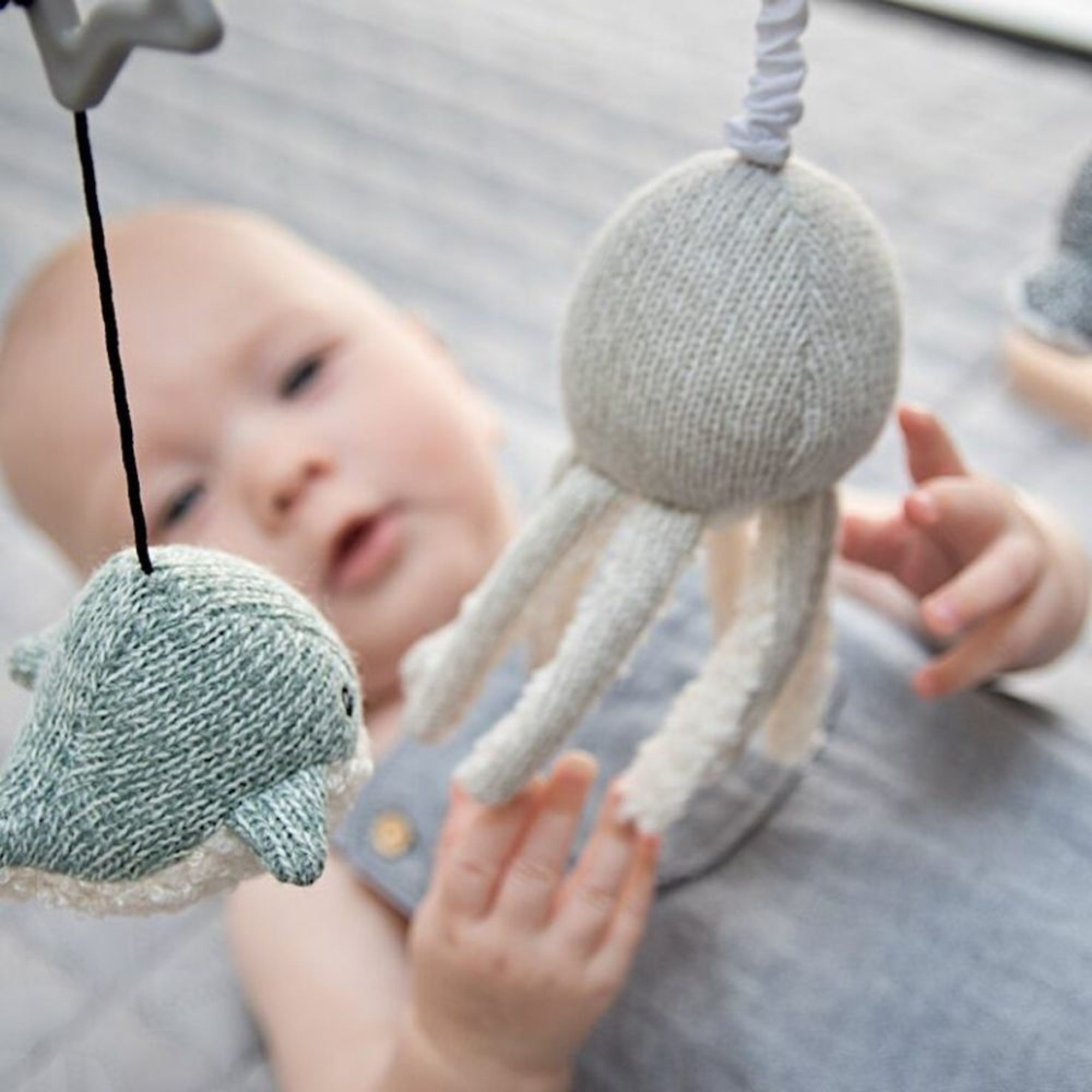 Jouets pour arche d'éveil Animaux en crochet