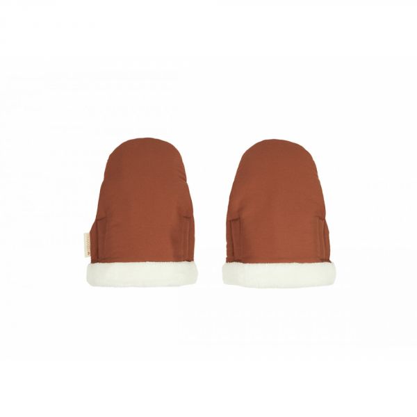 Moufles pour poussette Baby On The Go Clay Brown