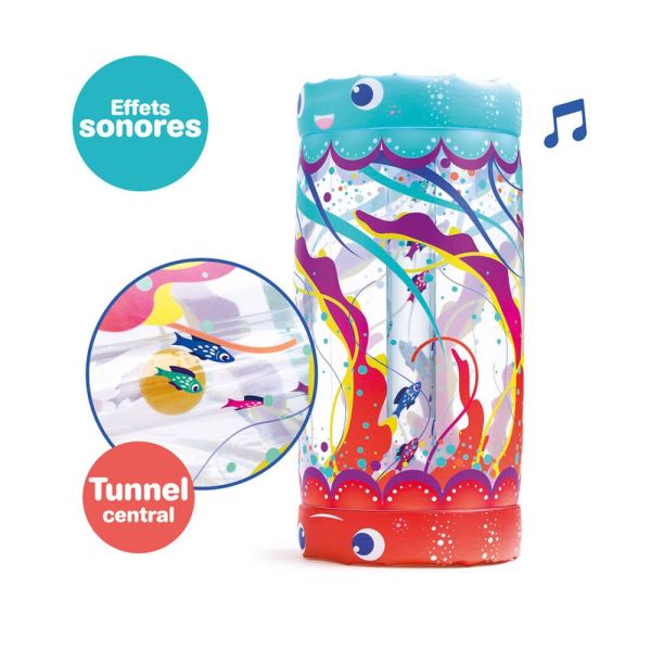 Rouleau d'activités Baby roller Méduse