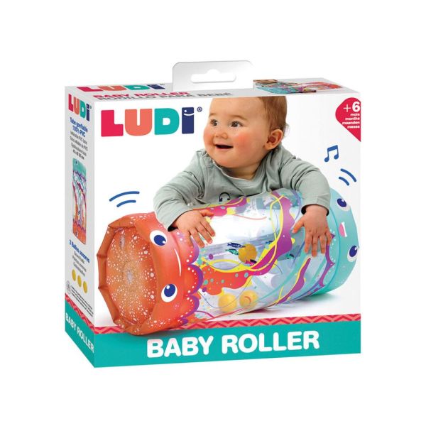 Rouleau d'activités Baby roller Méduse