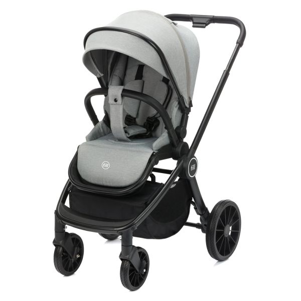 Le set de poussette Baby Stroller 2 in 1 Cougar gris