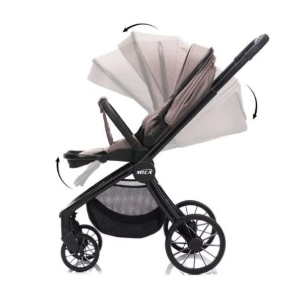 Le set de poussette Baby Stroller 2 in 1 Cougar taupe