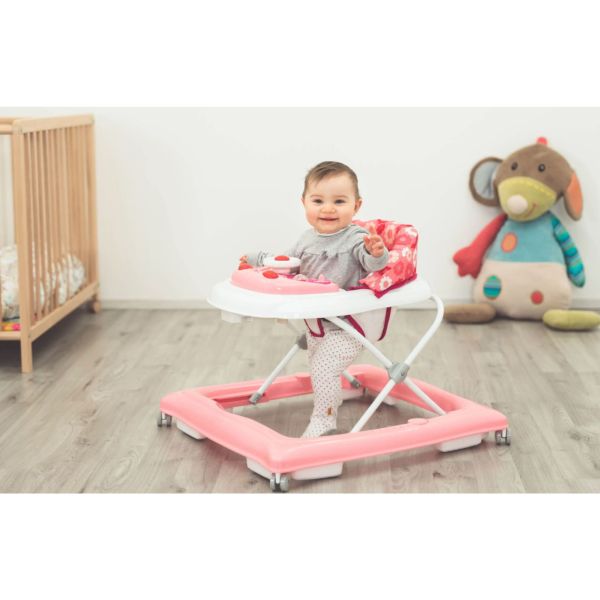Trotteur bébé Rose