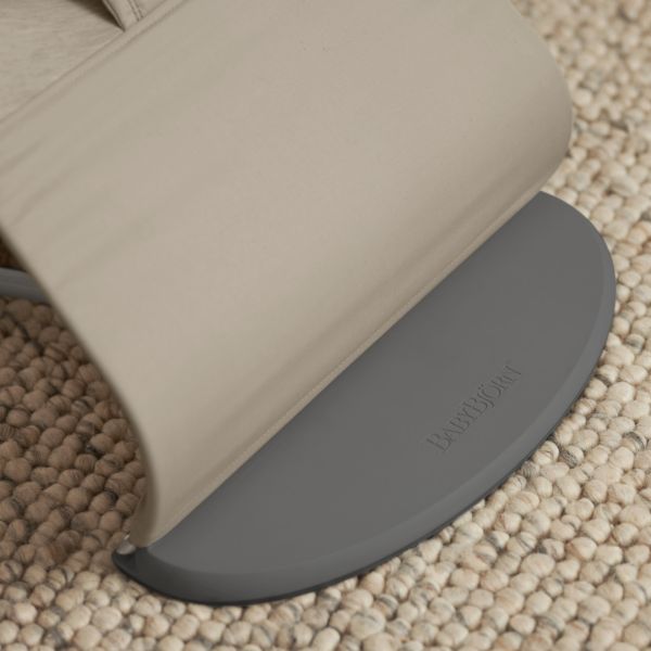 Transat bébé balance Soft tissé jersey gris sable