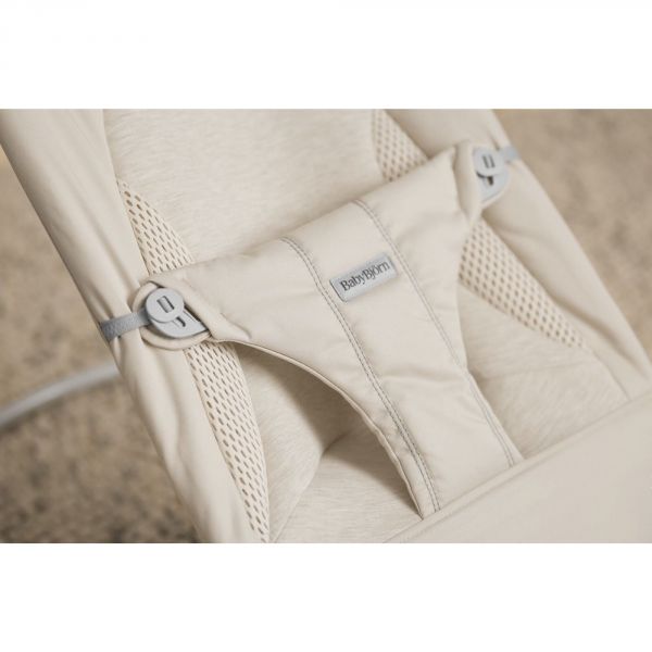 Transat bébé balance Soft tissé jersey Tri Fabric beige clair