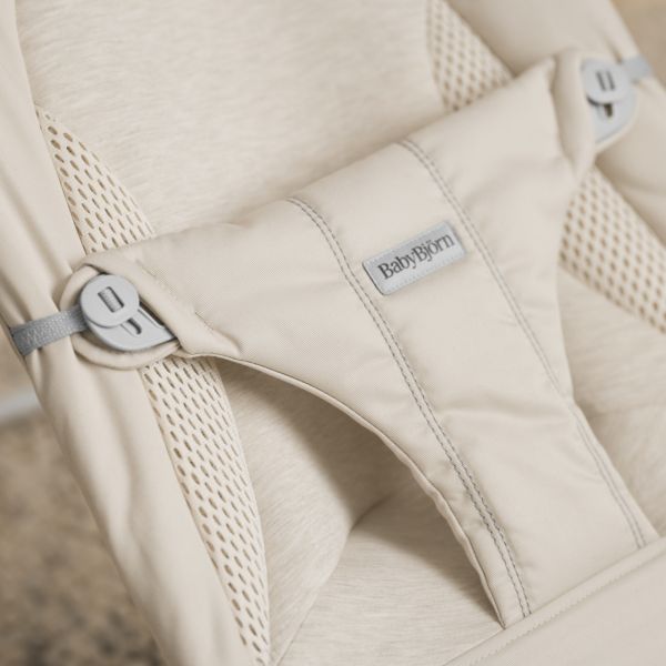 Transat bébé balance Soft tissé jersey Tri Fabric beige clair