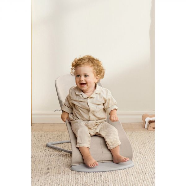 Transat bébé Bliss mélange tissé chiné beige clair