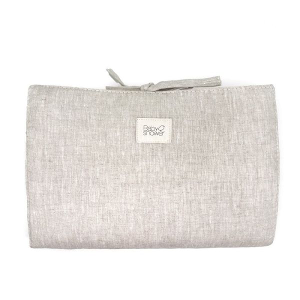 Pochette à langer compacte 100% Lin
