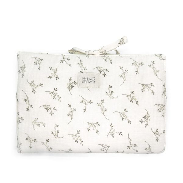Pochette à langer compacte Olive Bloom