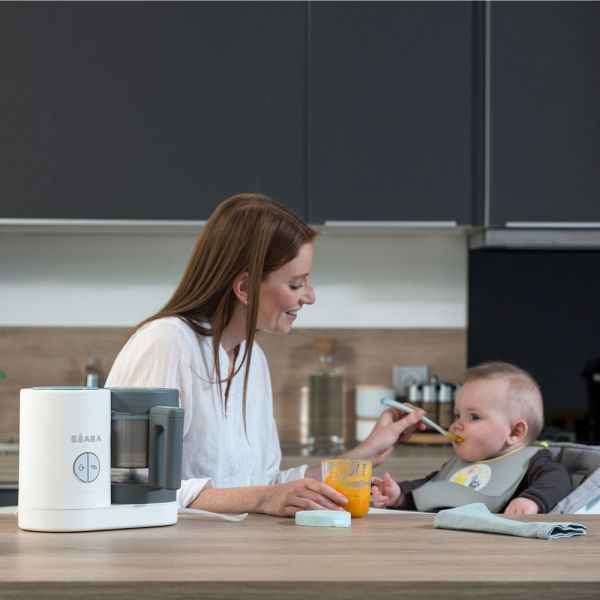 Robot cuiseur 6 en 1 Babycook Neo Grey White