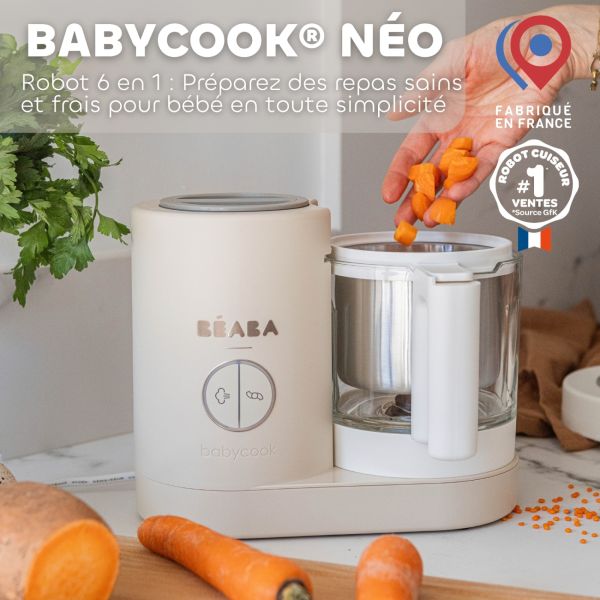 Robot cuiseur 6 en 1 Babycook Neo Argile