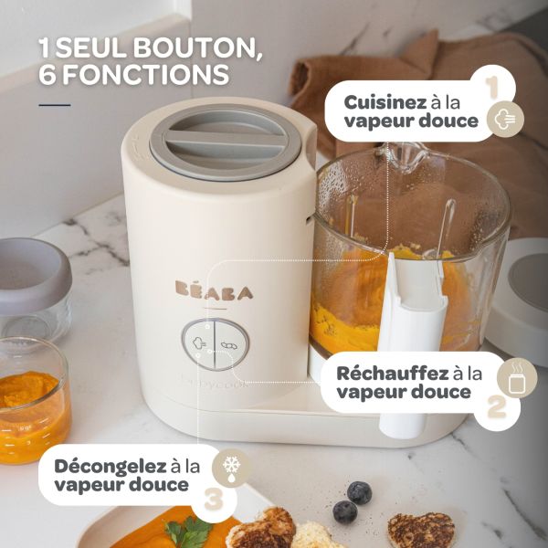 Robot cuiseur 6 en 1 Babycook Neo Argile