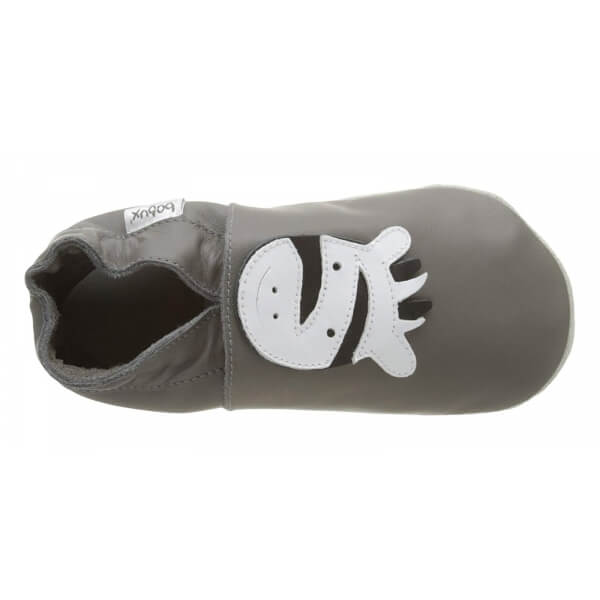 Chaussons bébé taille L zèbre gris