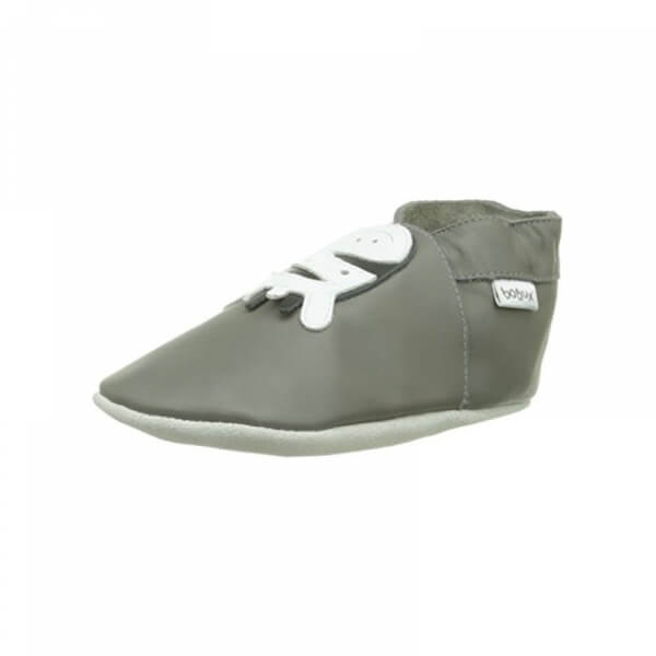 Chaussons bébé taille M zèbre gris