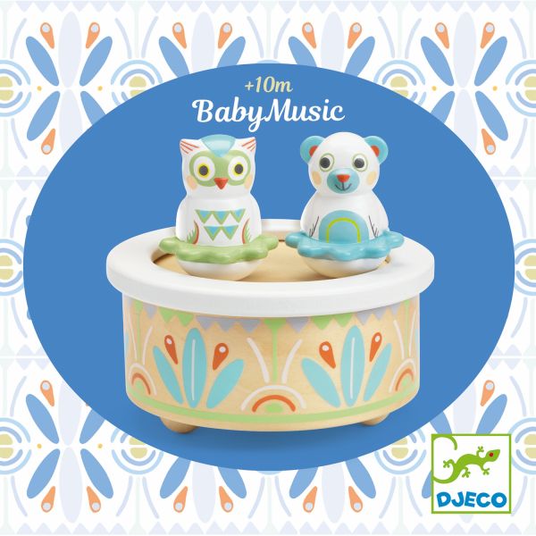 Boite à musique Baby blanc BabyMusic