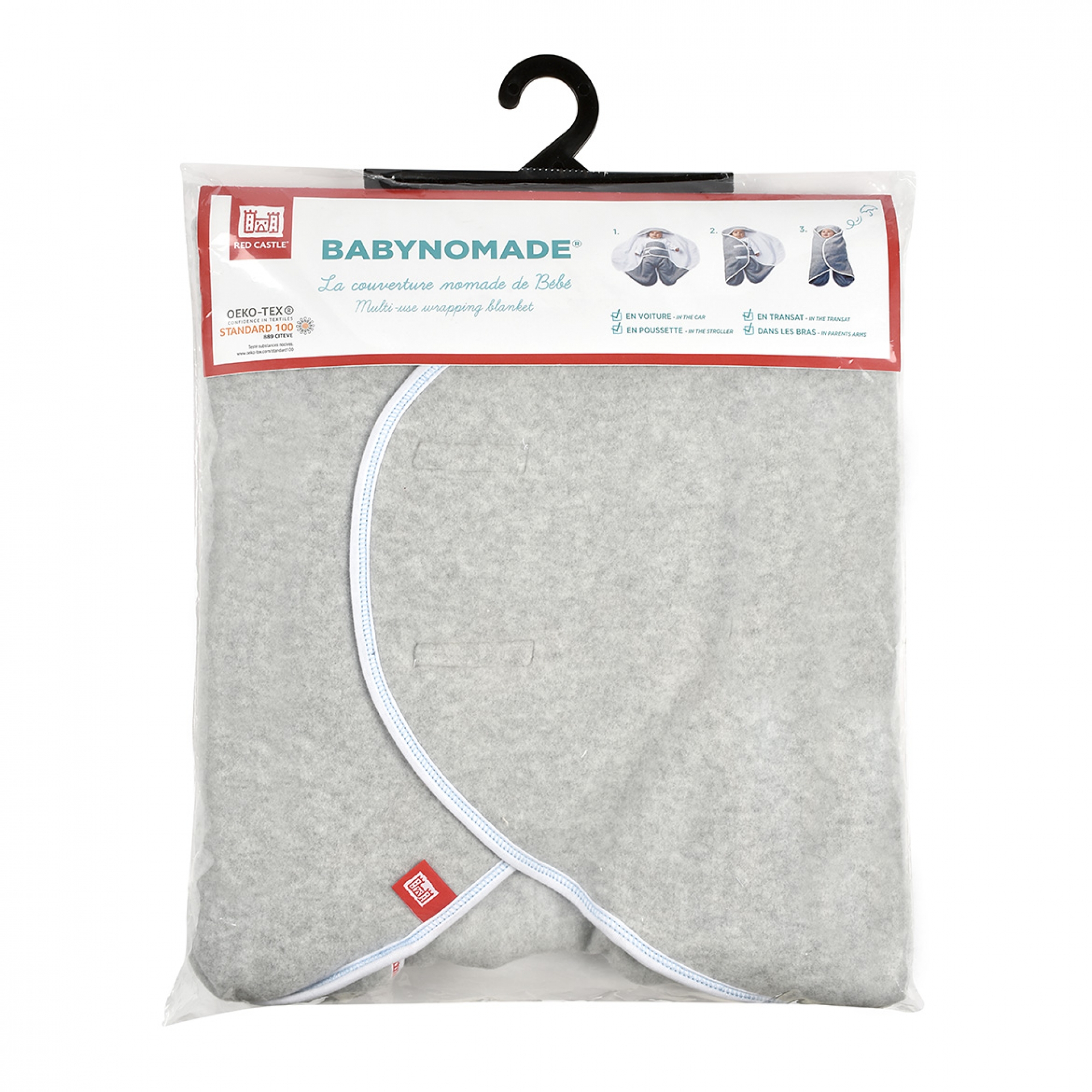 Red Castle Couverture Babynomade Double Polaire 0 6 Mois French Touch Made In Bebe