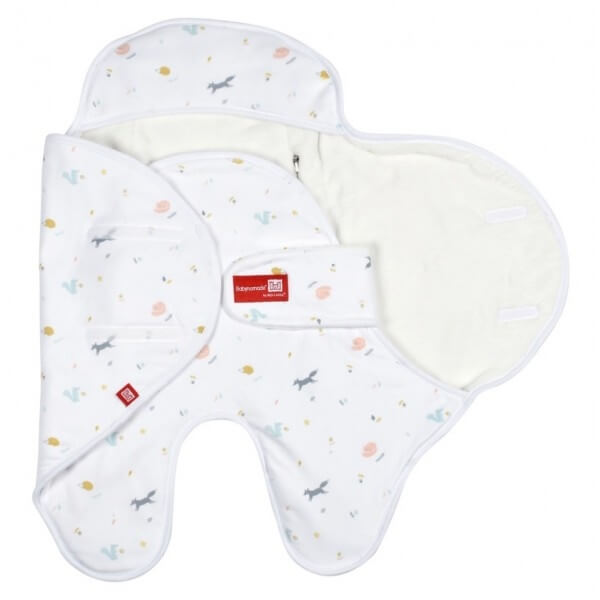 Red Castle Couverture Babynomade Double Polaire 0 6 Mois Happy Fox Made In Bebe