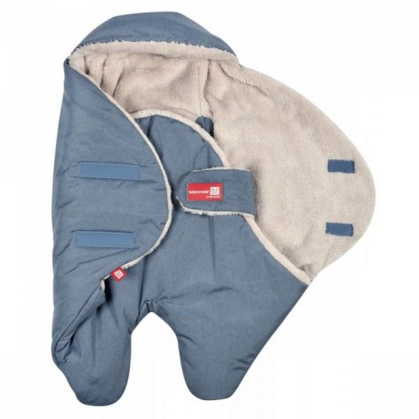 Couverture Babynomade protect 6-12 mois - bleu chiné