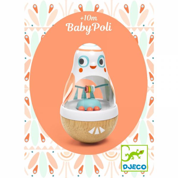 Culbuto BabyPoli collection Baby blanc