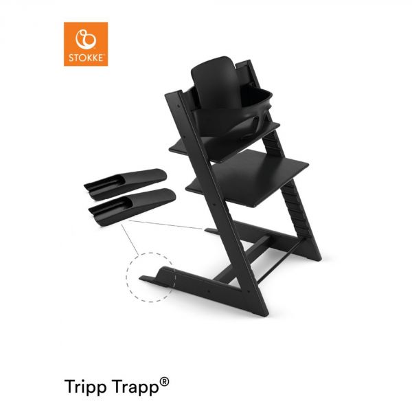 Kit Baby Set pour Tripp Trapp Noir